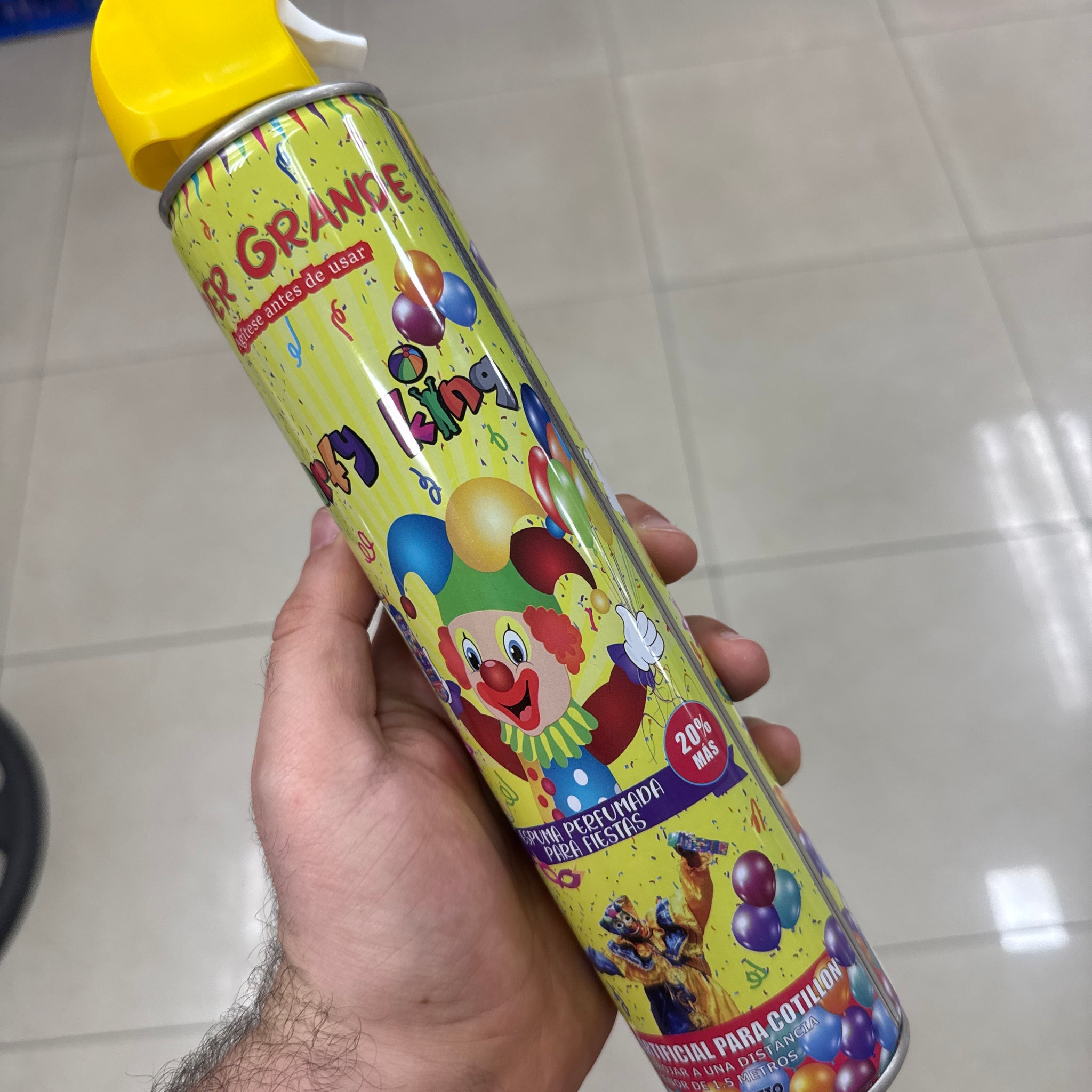 Espuma pequeña