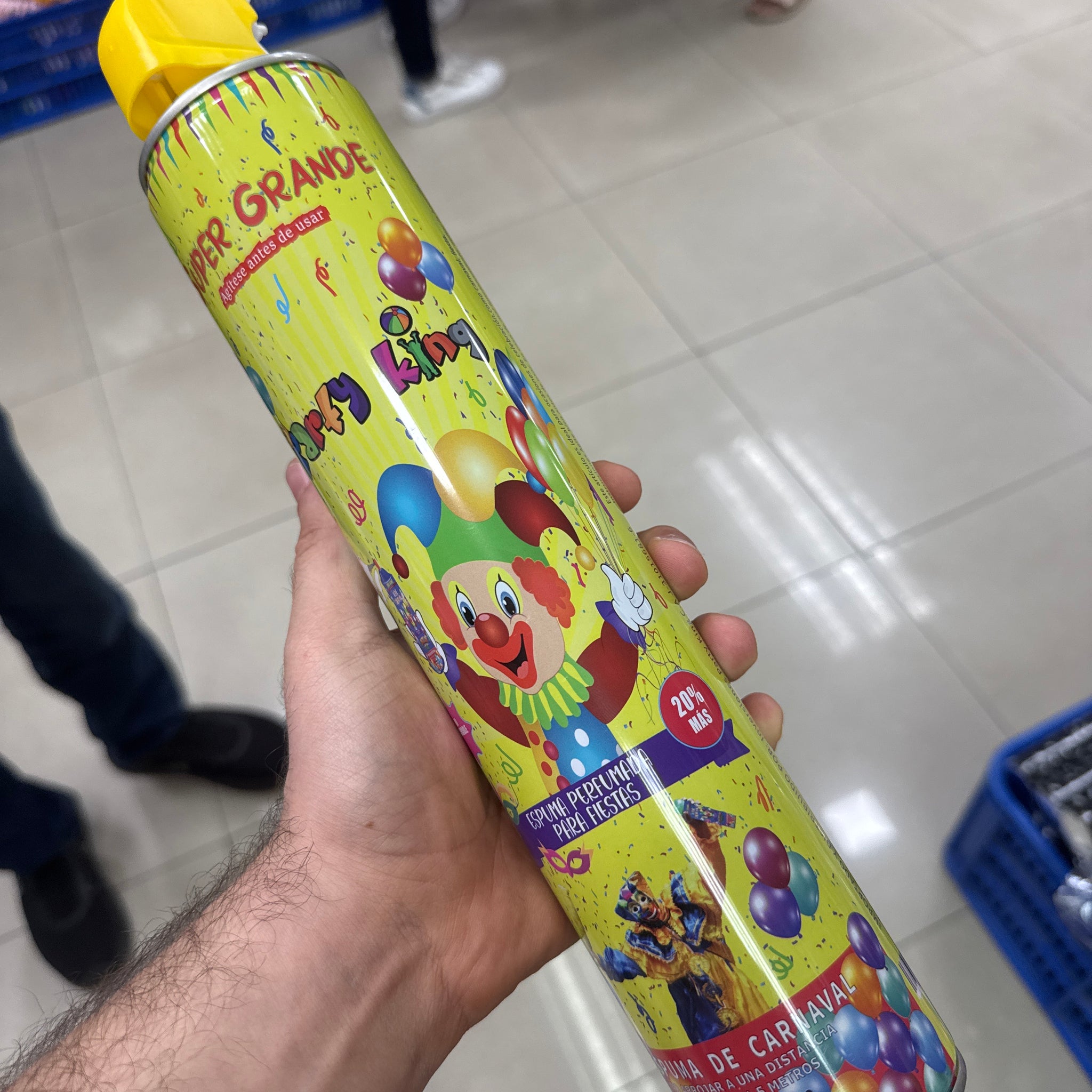 Espuma grande