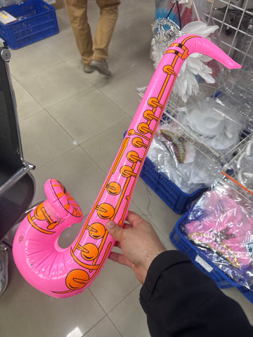 Saxofón inflable