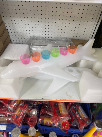 Avion led vasos shot