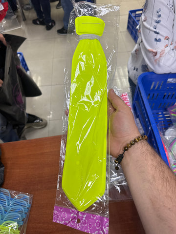 Corbata neon