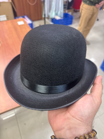Sombrero negro chaplin