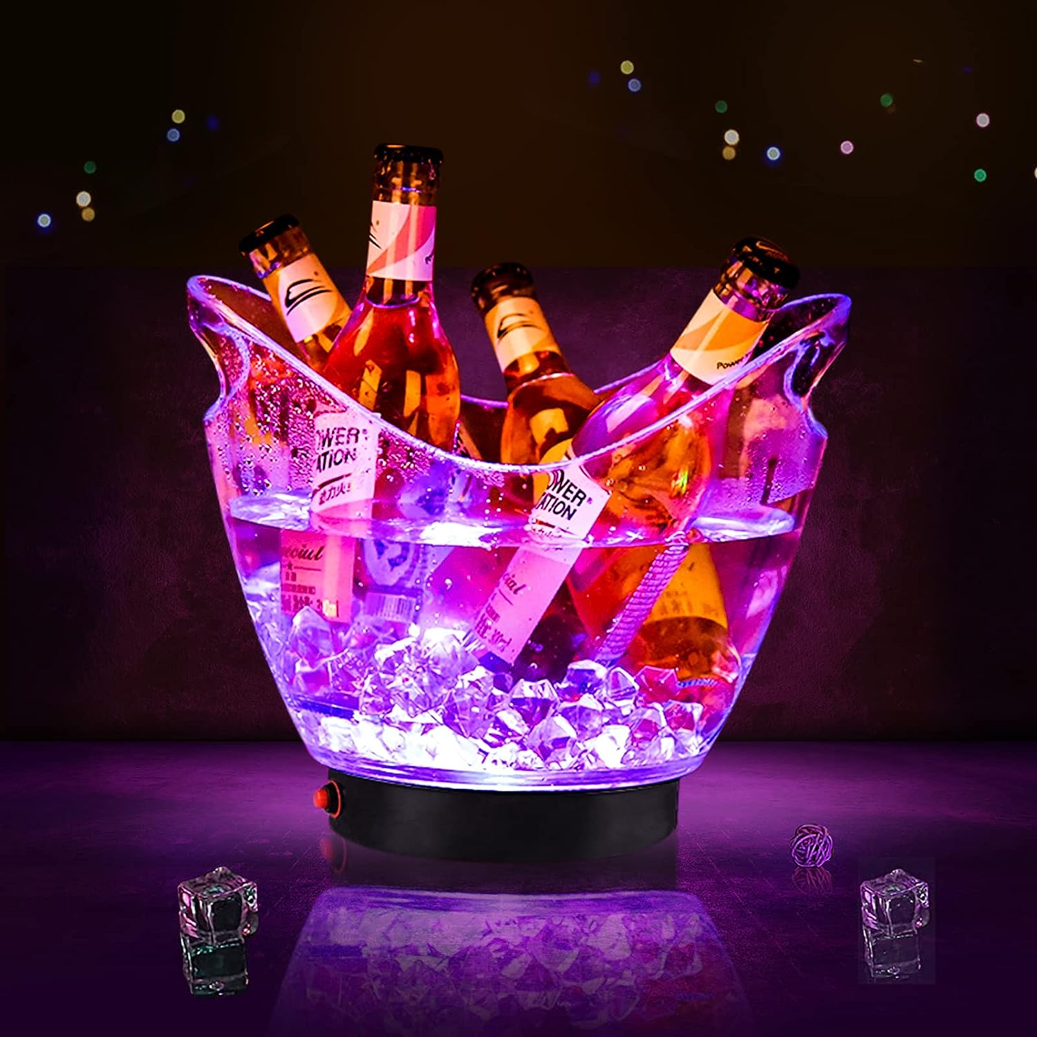 Hielera Led