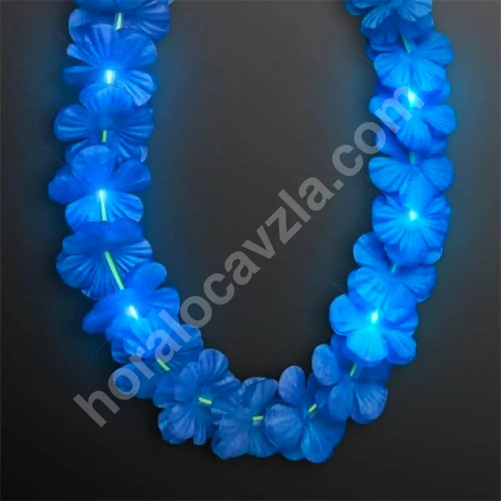 Collar Hawaiano Unicolor Led