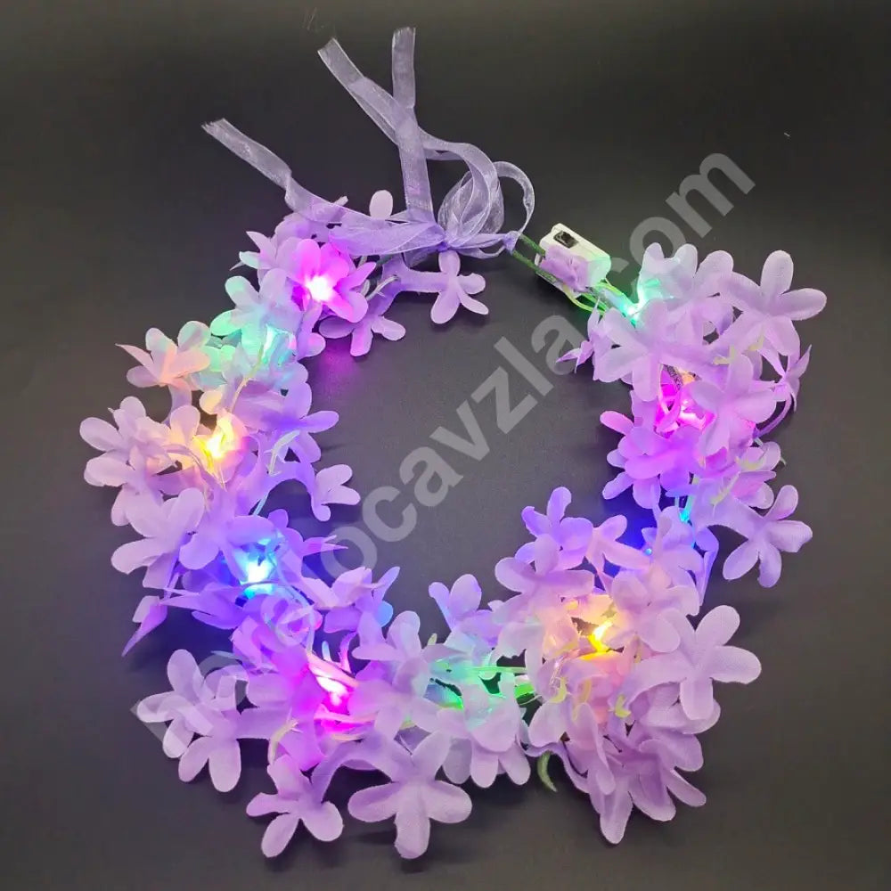 Corona De Flores Led